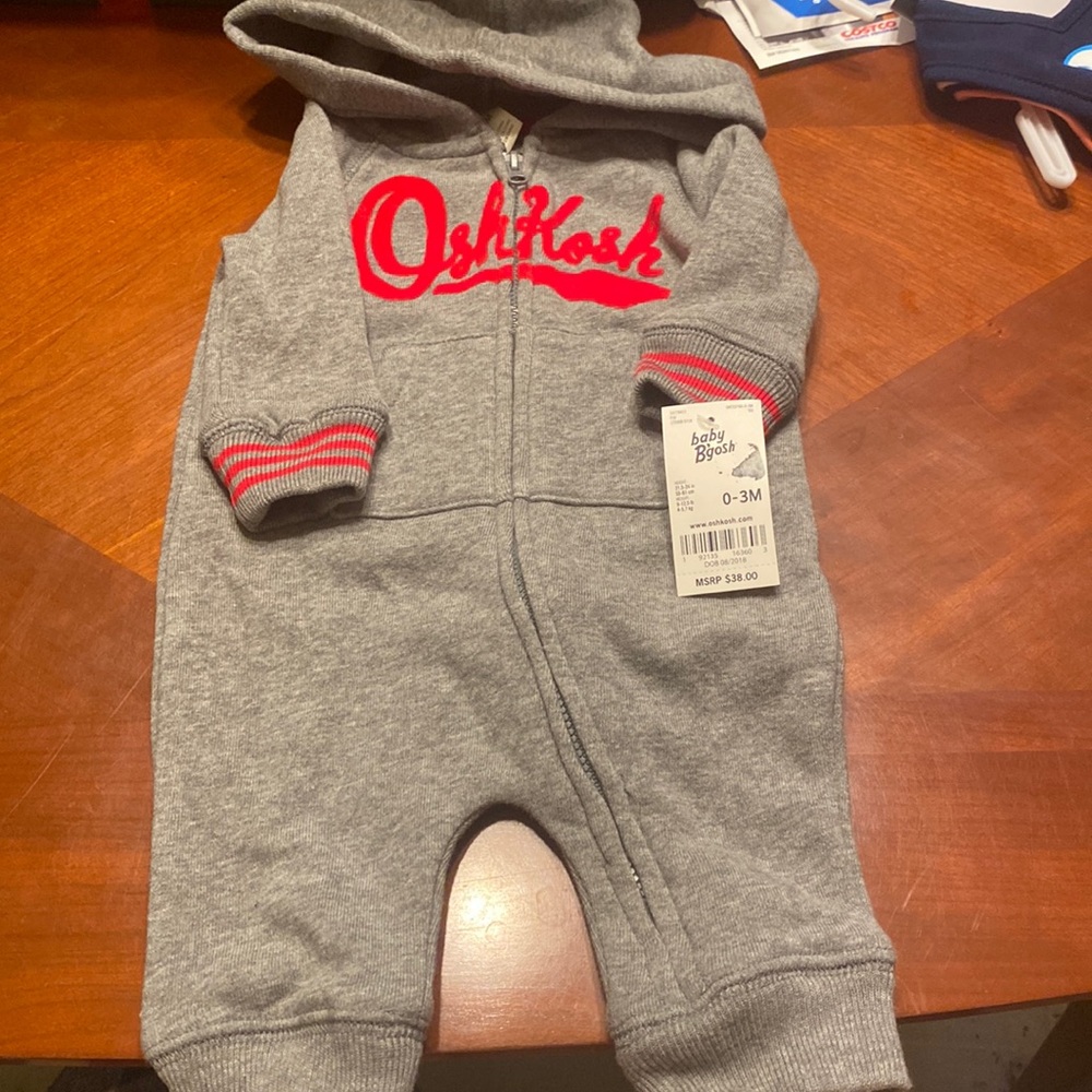 Osh kosh warm body suit